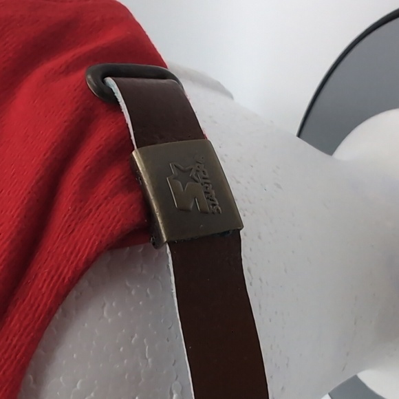 Starter| Vintage Blue and Red Montreal Canadians Sports Cap Green Brim - Picture 8 of 13